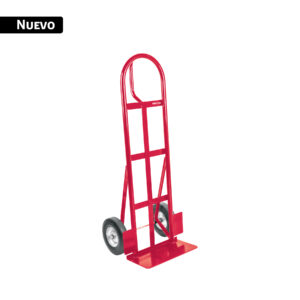 Alternative view of Diablo de carga de 370 kg, ruedas de hule sólido, asa 'D'