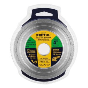 Disco de diamante de 4' x 1.8 mm, rin continuo, PRETUL - Imagen 6