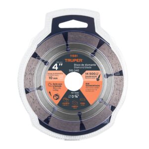 Disco de diamante de 4' x 2.1 mm, rin segmentado, TRUPER - Imagen 6