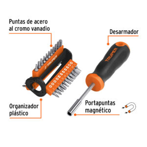 Desarmador multipunta con 33 puntas, TRUPER - Imagen 4