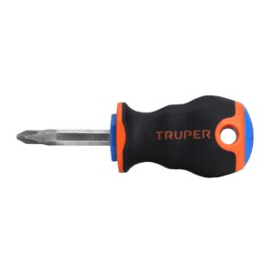 Desarmador de cruz 1/4' x 1-1/2' mango Comfort Grip, TRUPER