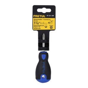 Desarmador de cruz 1/4' x 1-1/2' mango Comfort Grip, PRETUL - Imagen 4