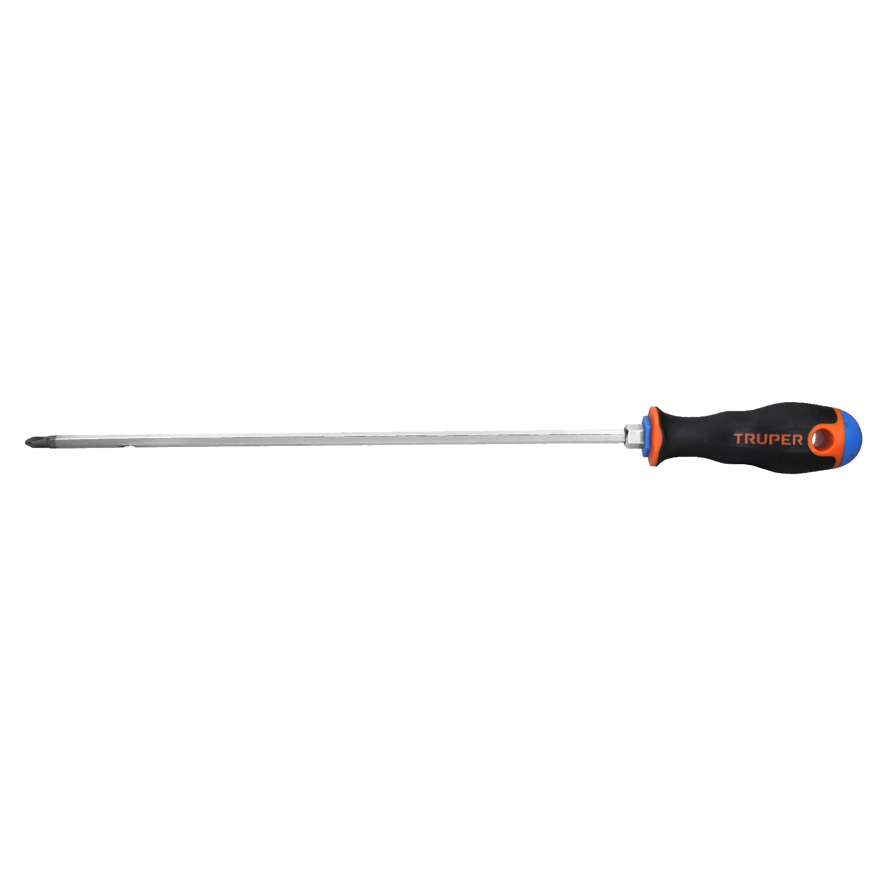 Desarmador de cruz 1/4' x 12' mango Comfort Grip, TRUPER - Imagen 2