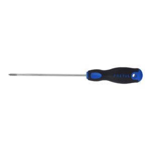 Desarmador de cruz 1/8' x 6' mango Comfort Grip, PRETUL