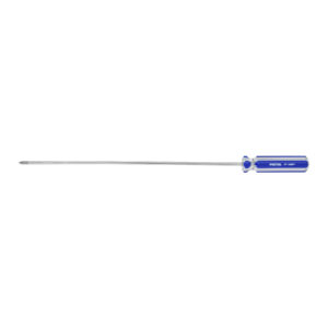 Desarmador de cruz 1/8' x 8' mango de PVC, PRETUL