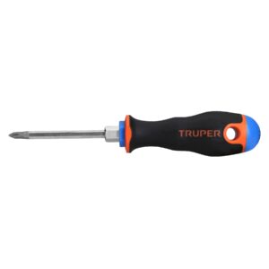 Desarmador de cruz 3/16' x 3' mango Comfort Grip, TRUPER - Imagen 2
