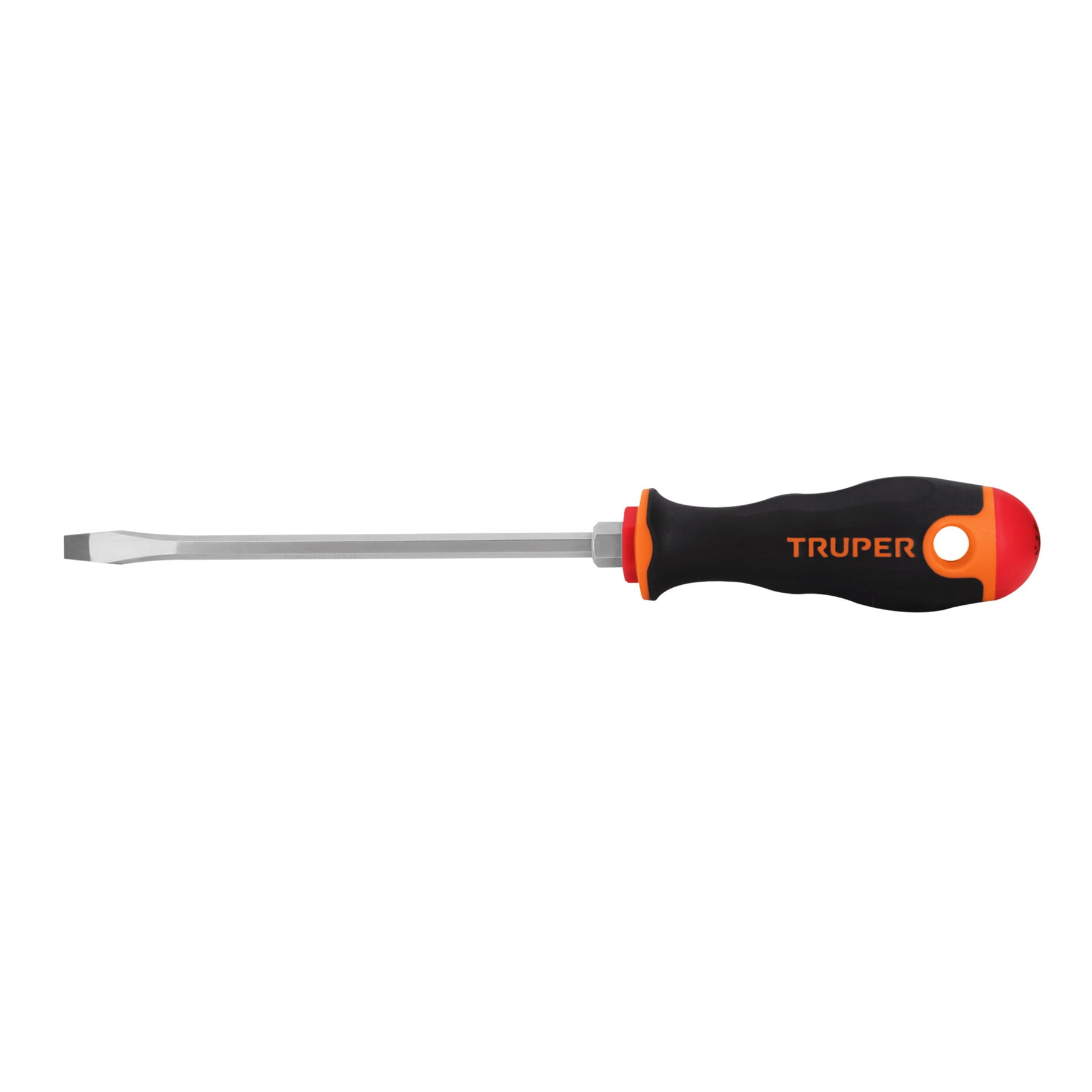 Desarmador plano 1/4' x 6' mango Comfort Grip, TRUPER - Imagen 2