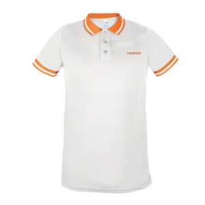 Playera polo performance para hombre, blanca, M, TRUPER - Imagen 2
