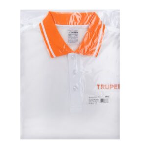 Playera polo performance para mujer, blanca, M, TRUPER - Imagen 6
