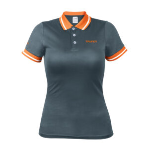 Playera polo performance para mujer, gris, M, TRUPER - Imagen 2