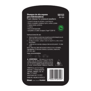 Shampoo alta espuma para hidrolavadora, 1 L, KLINTEK - Imagen 3