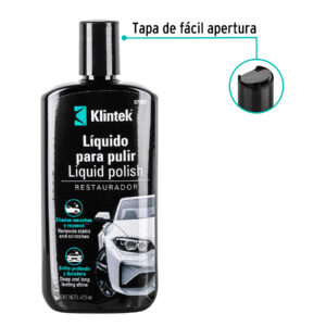 Polish líquido para auto, 473 ml, KLINTEK - Imagen 5