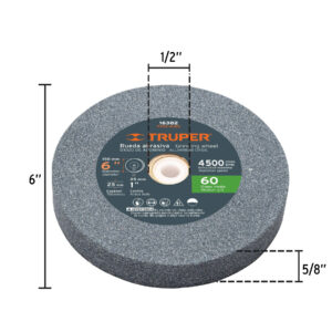 Esmeril de banco de 6' de 1/4 HP (185 W), PRETUL - Imagen 4