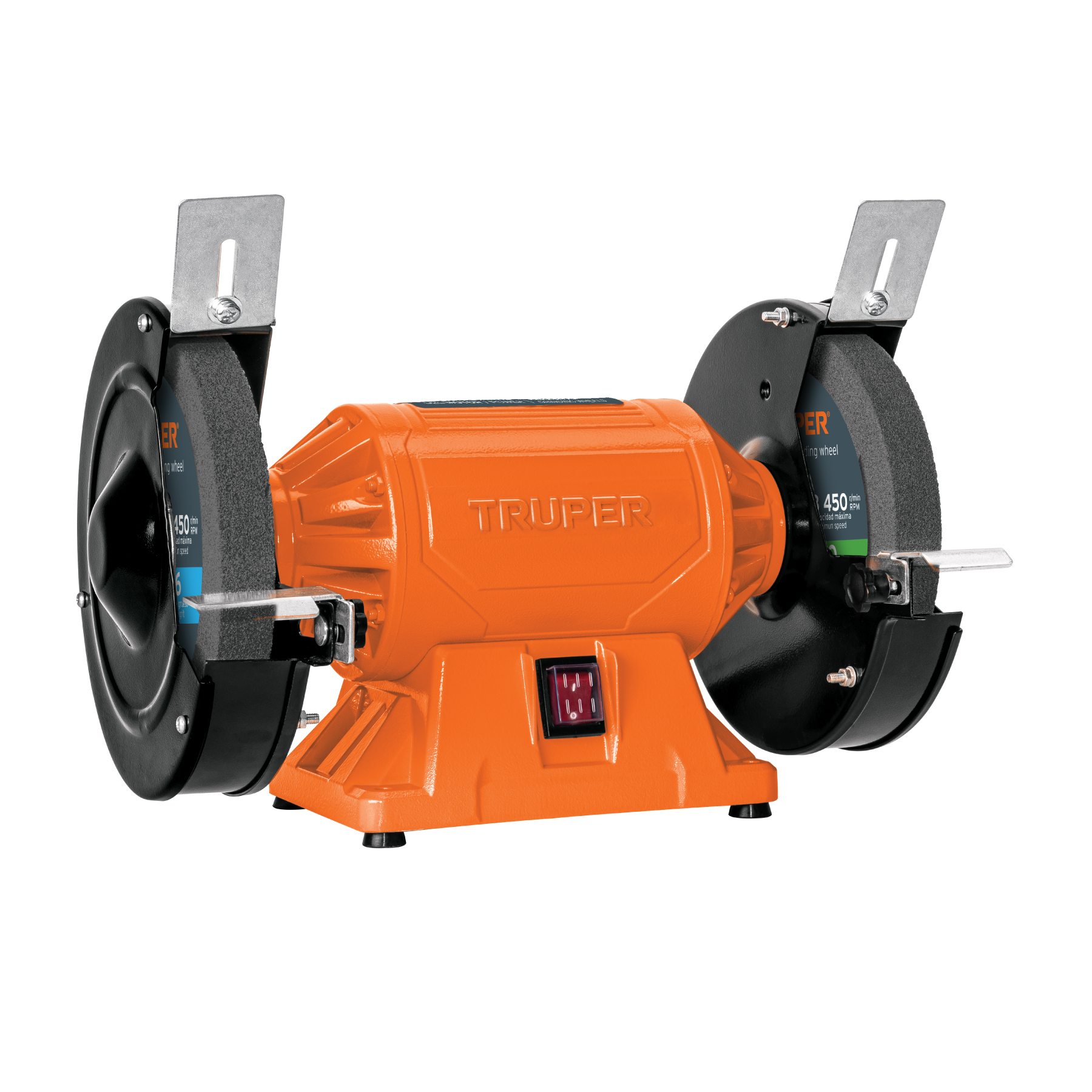 Esmeril de banco de 8' de 3/4 HP (560 W), TRUPER - Imagen 2