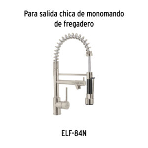 Maneral para salida chica monomando ELF-84, satín, ELEMENT - Imagen 5