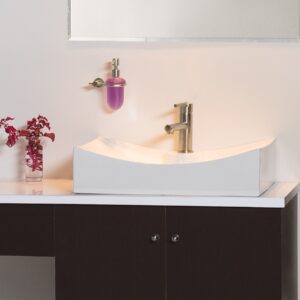 Monomando corto satín para lavabo, FOSET ELEMENT - Imagen 5