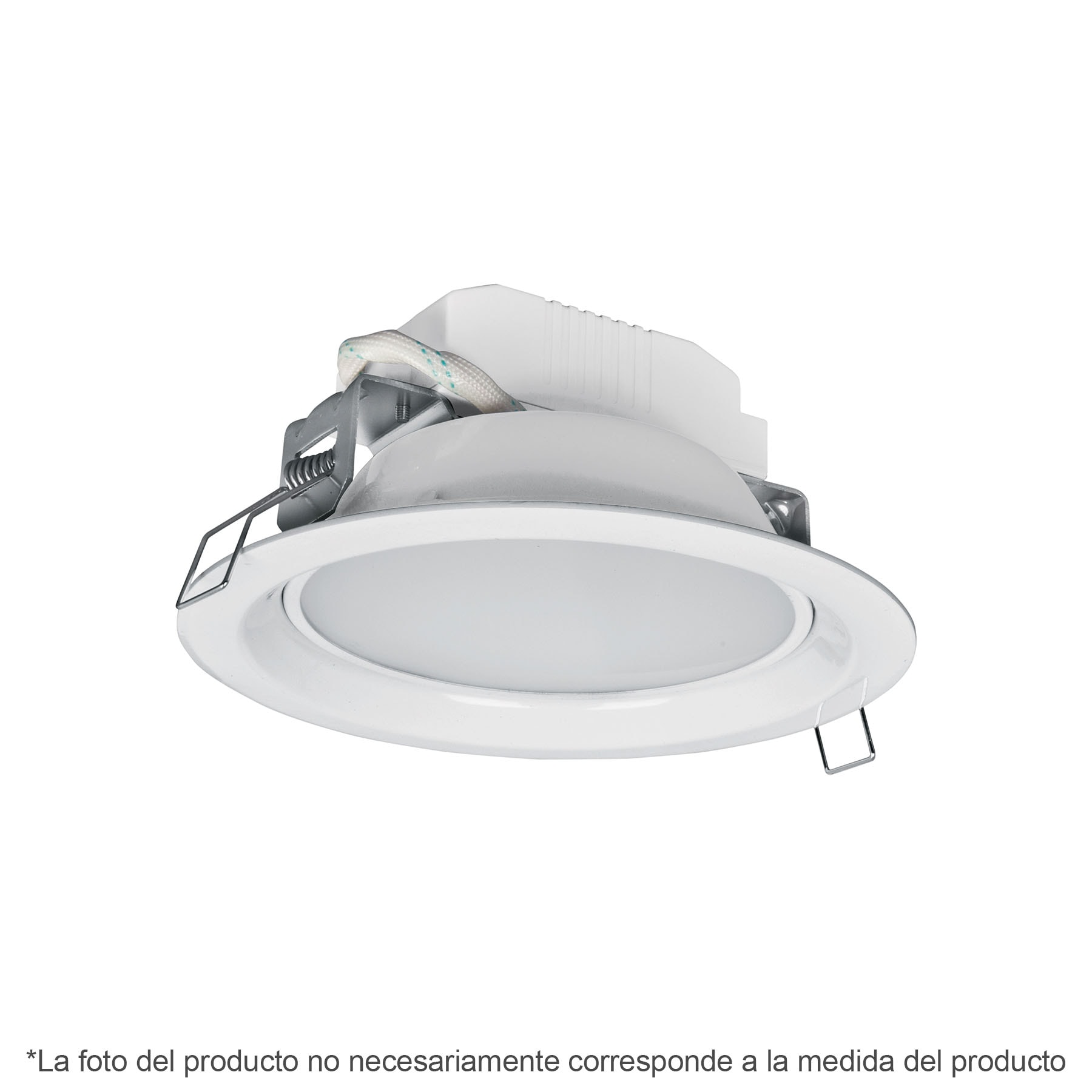 Luminario LED empotrable 5 W 3000 K, redondo, VOLTECK - Imagen 2