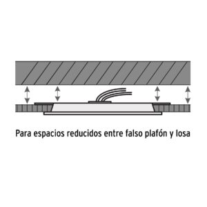 Luminario LED plafón 18W 3000K ultradelgado redondo, VOLTECK - Imagen 5