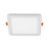 Luminario LED plafón 8W 6500K, ajustable, cuadrado, VOLTECK