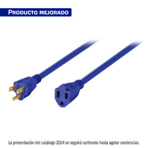 Extensión de uso rudo aterrizada 30 m calibre 16, VOLTECK