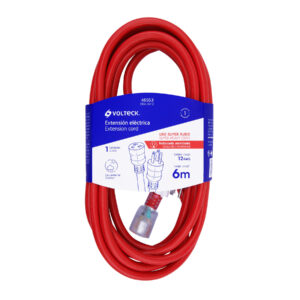 Extensión reforzada aterrizada 6 m 3x12 AWG, VOLTECK - Imagen 3