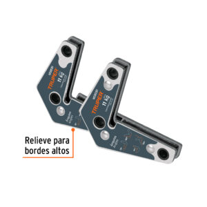 2 Escuadras magnéticas esquineras 2-3/4' carga 11 kg, TRUPER - Imagen 3