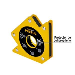 Escuadra magnética para soldar de 4', carga 20 kg, PRETUL - Imagen 3