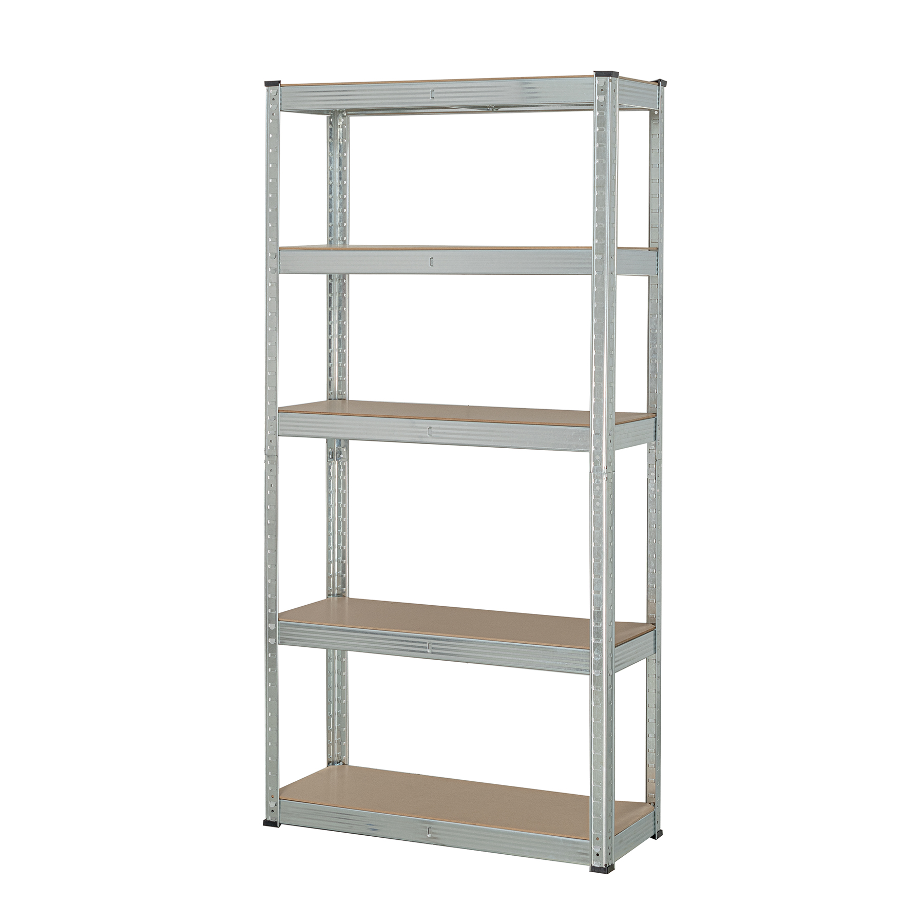 Estante metálico 5 repisas capacidad 35kg, 75x30x150, PRETUL - Imagen 2