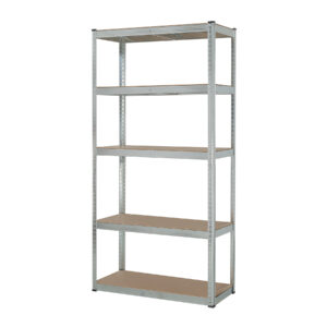 Alternative view of Estante metálico 5 repisas capacidad 35kg, 90x40x180, PRETUL
