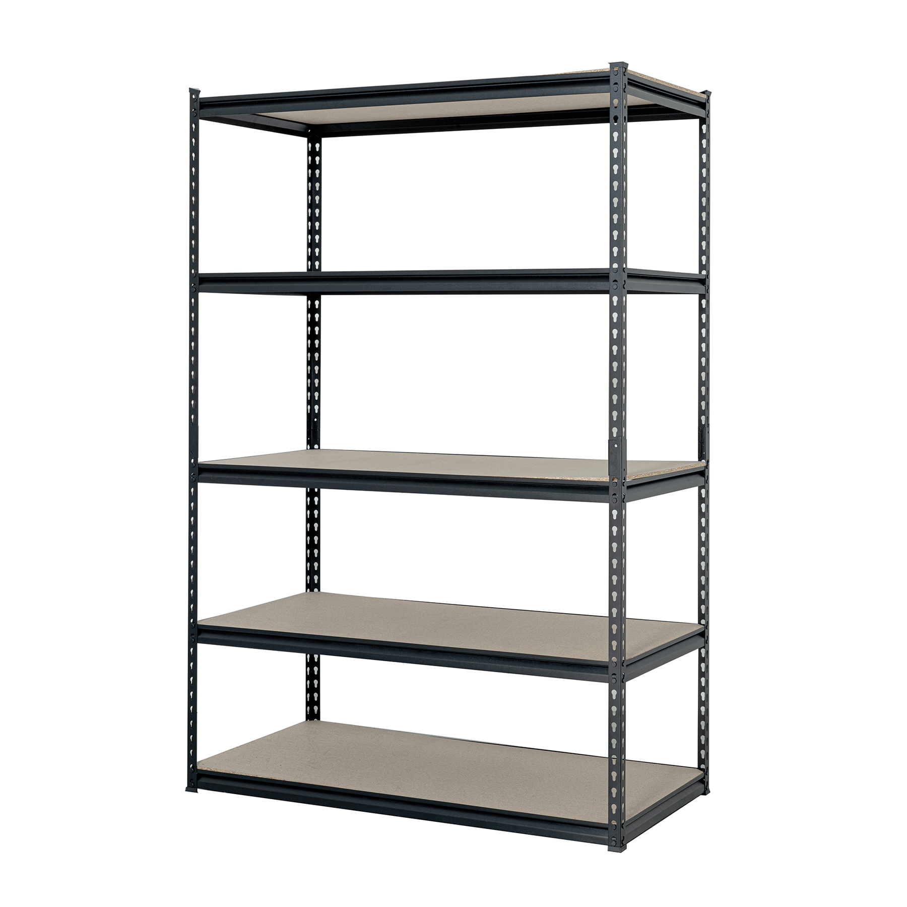 Estante metálico 5 repisas capacidad 60kg,120x60x180, PRETUL - Imagen 2
