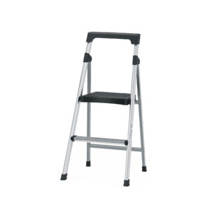 Escalerilla tubular plegable, 2 peldaños, aluminio, TRUPER