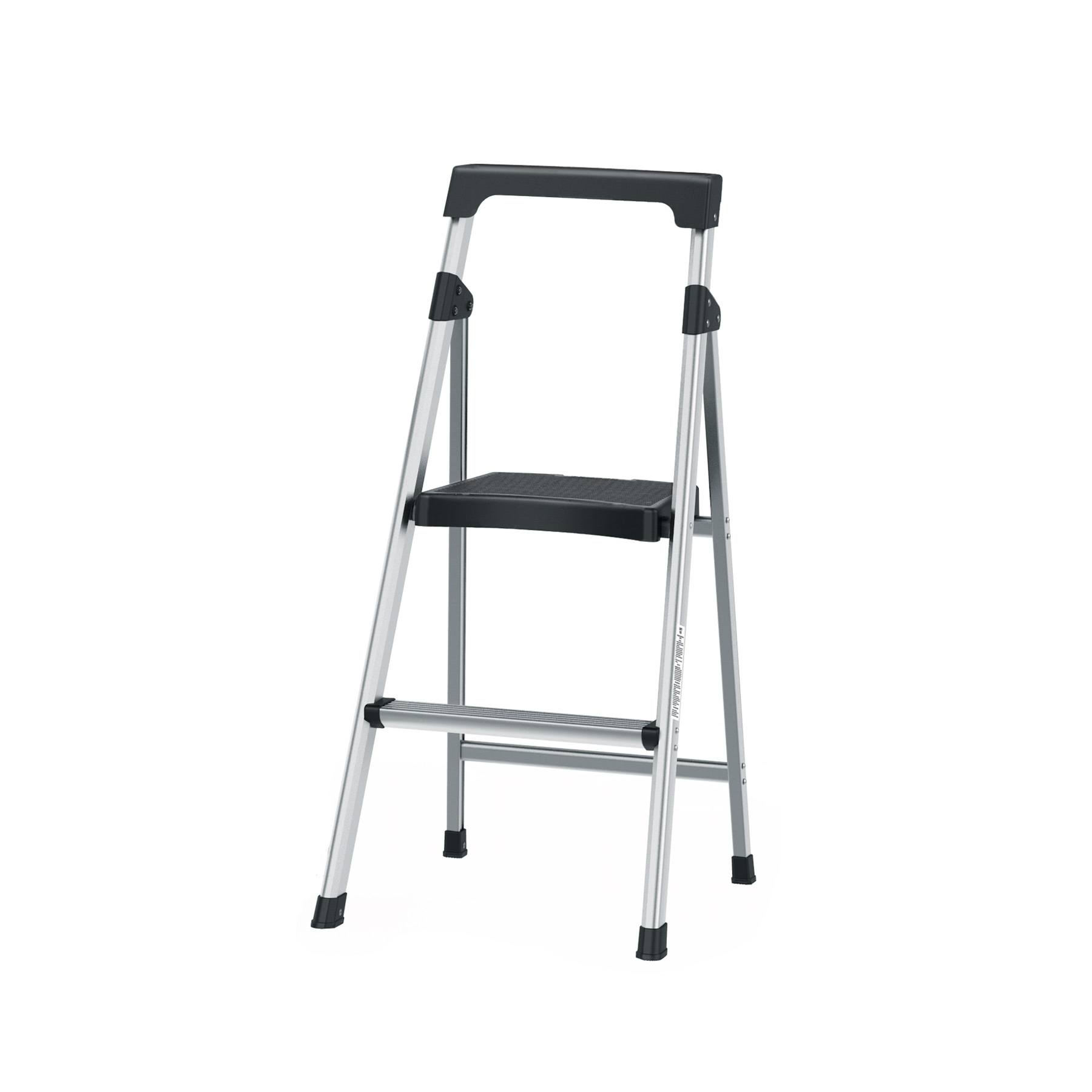Escalerilla tubular plegable, 2 peldaños, aluminio, TRUPER