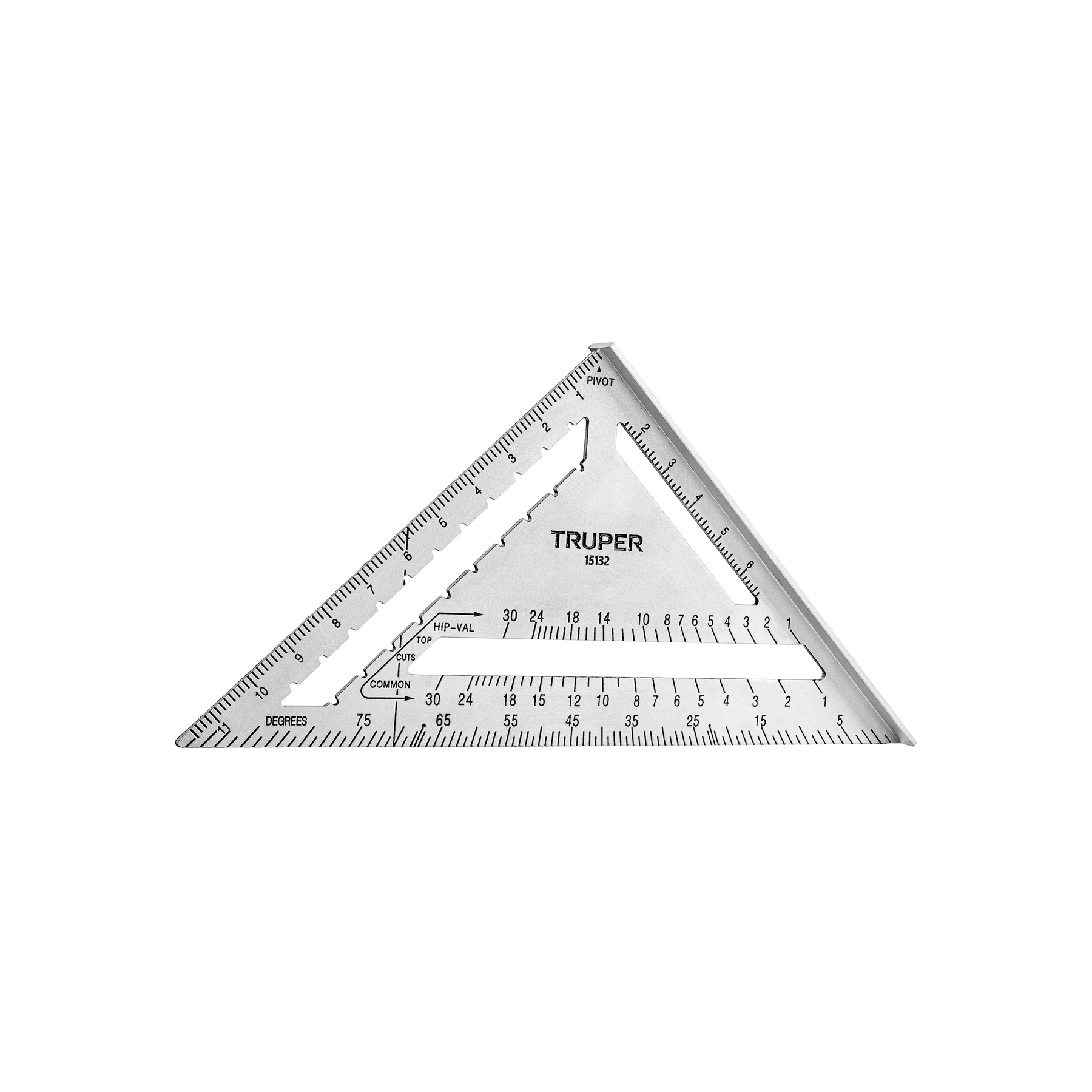 Escuadra 12' de aluminio para muros de yeso, TRUPER - Imagen 2