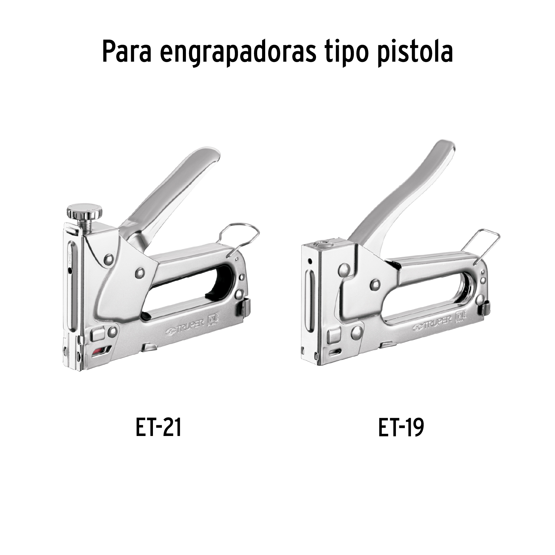 1000 grapas 1/4' corona 11.2 mm, para ET-21 y ET-19, TRUPER - Imagen 3