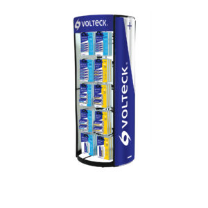 Exhibidor despachador de pilas, VOLTECK