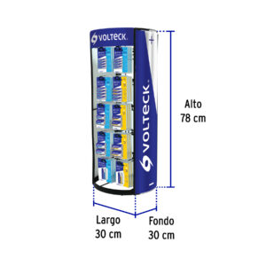 Exhibidor despachador de pilas, VOLTECK - Imagen 3