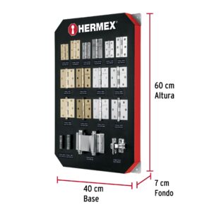 Exhibidor con bisagras, HERMEX - Imagen 3