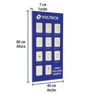 Exhibidor línea italiana, VOLTECK - Imagen 3