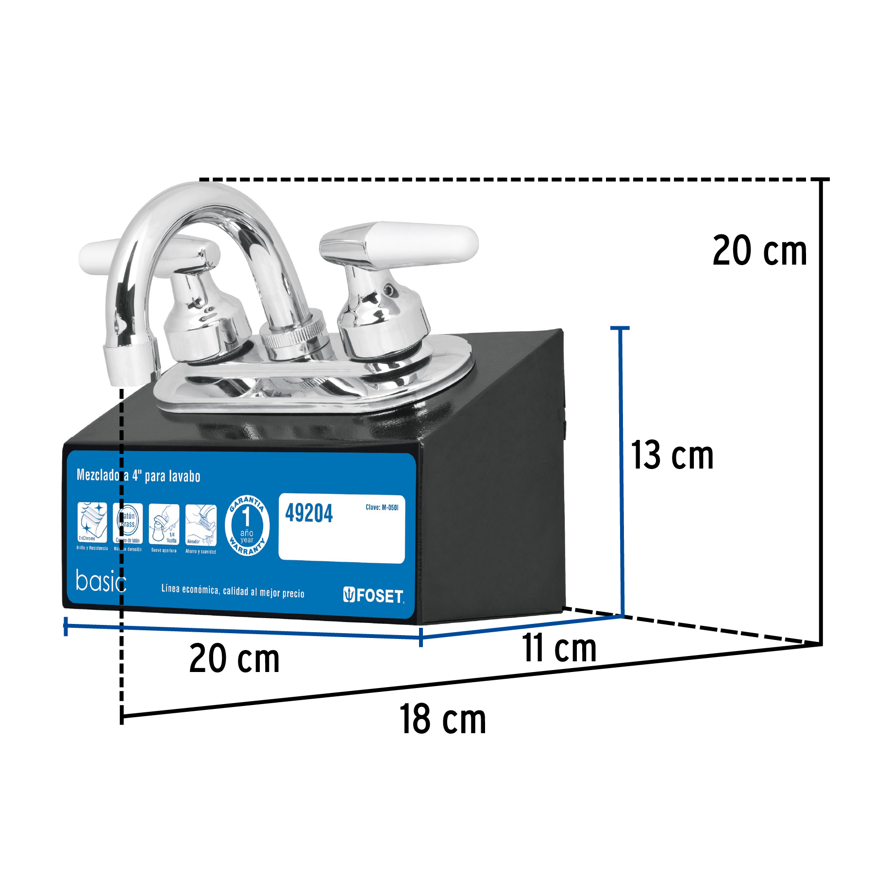 Exhibidor con mezcladora M-050I, FOSET - Imagen 3