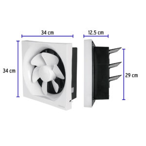 Extractor de aire de 10',blanco, VOLTECK - Imagen 4