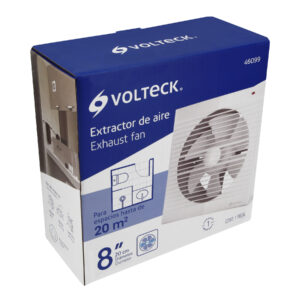 Extractor de aire de 8', blanco, VOLTECK - Imagen 6