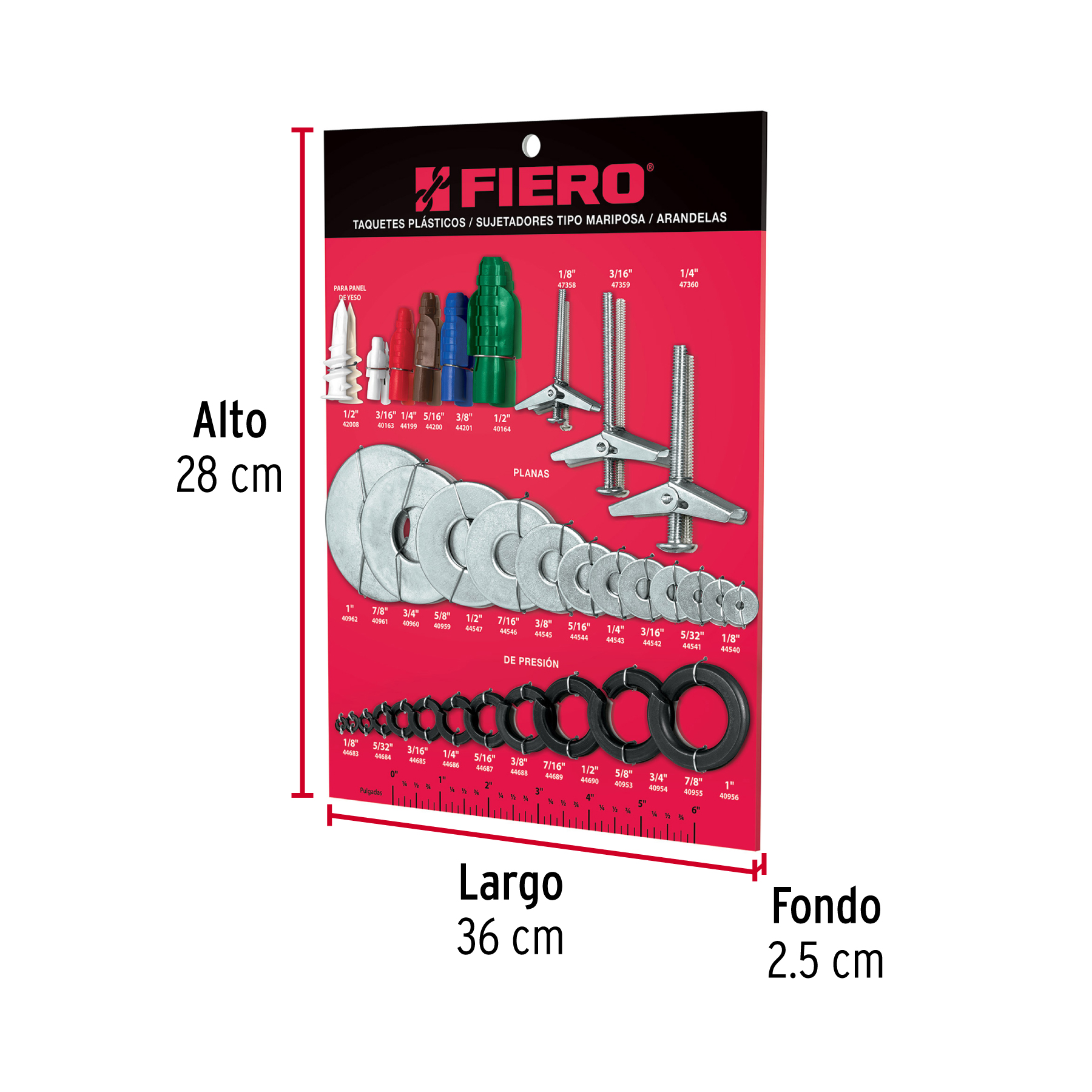 Exhibidor de taquetes y sujetadores, FIERO - Imagen 3