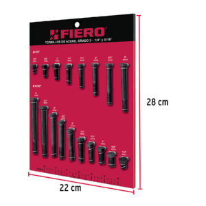 Exhibidor FIERO de tornillos #1, grado 5 - Imagen 3