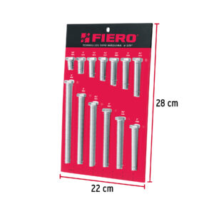 Exhibidor FIERO con tornillos tipo máquina, 3/8' - Imagen 3