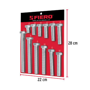 Exhibidor FIERO con tornillos tipo máquina, 5/8' - Imagen 3