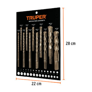 Exhibidor TRUPER de brocas de concreto - Imagen 3