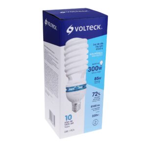 Lámpara espiral 85 W base mogul E39 220 V luz día, caja - Imagen 5