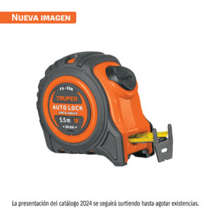Alternative view of Flexómetro Auto-Lock contra impactos 5.5 m cinta 25 mm