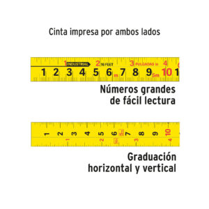 Flexómetro Auto-Lock contra impactos 5.5 m cinta 25 mm - Imagen 5