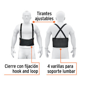 Faja lumbar, talla EG, TRUPER - Imagen 4